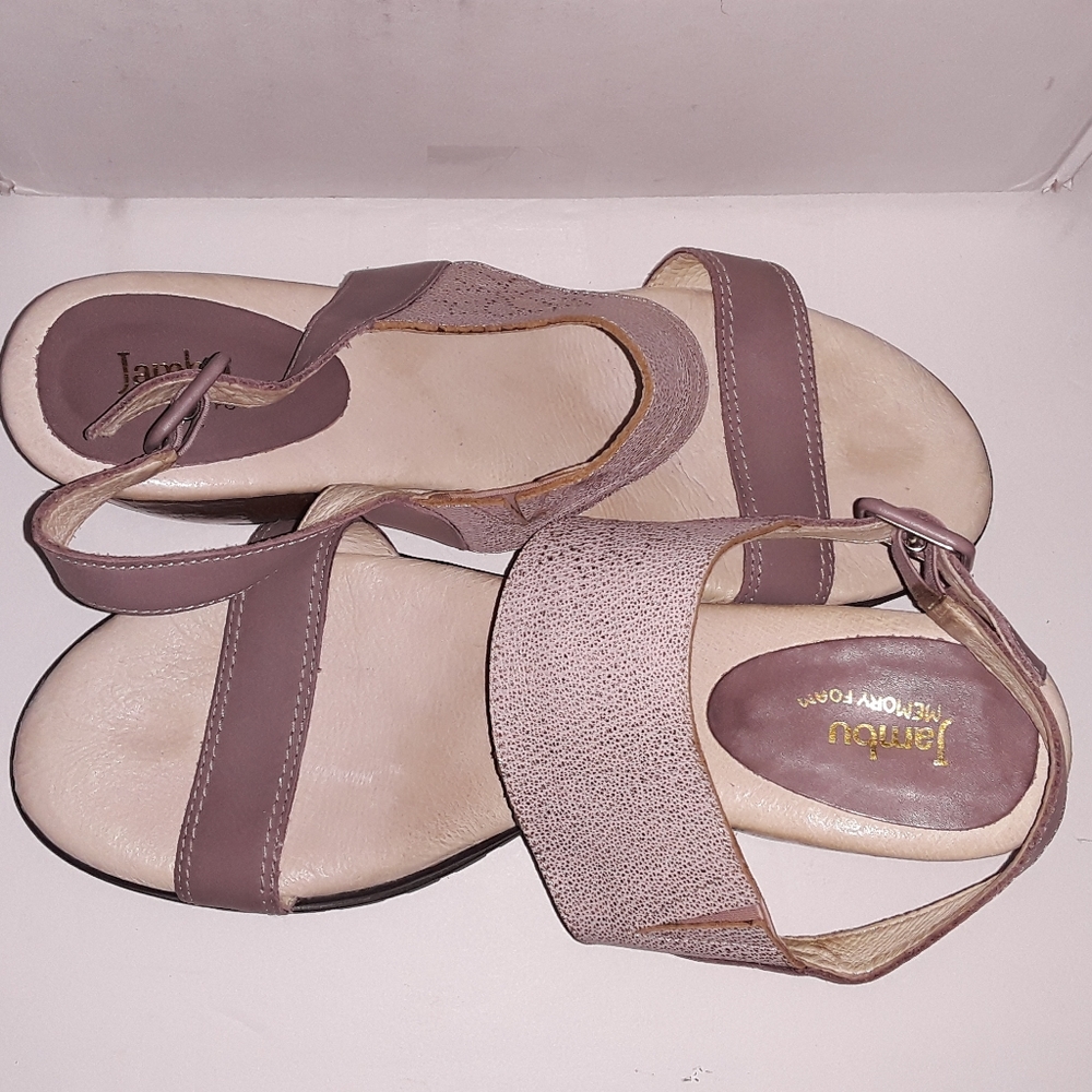 Jambu Sunstone Leather Heeled Sandals - 11 M - EUC - Picture 3 of 12